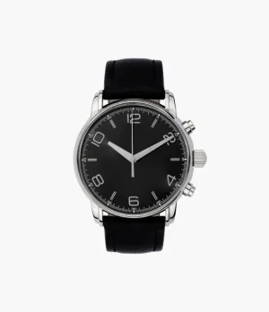 Chronograph Leather Watch